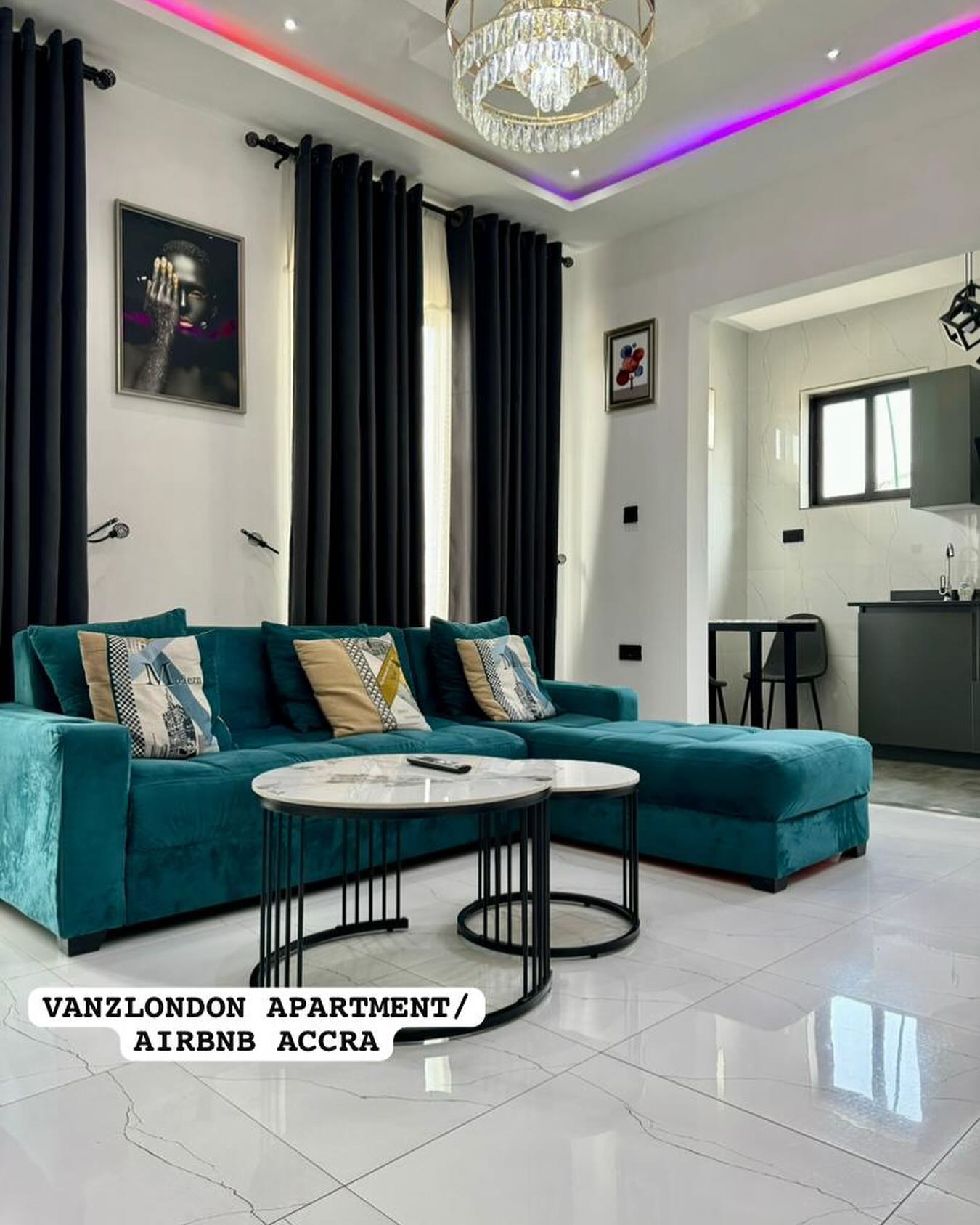 Luxury apartment interior